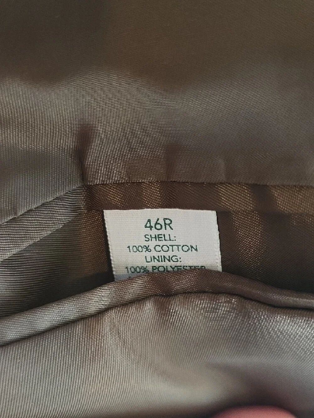 Saddlebred Brown Corduroy Sport Coat 46R